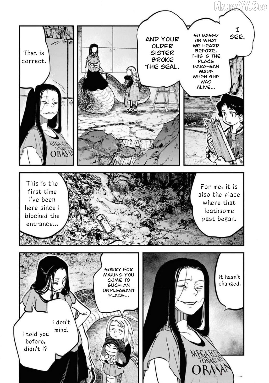 Reiwa No Dara-San Chapter 35 - page 14