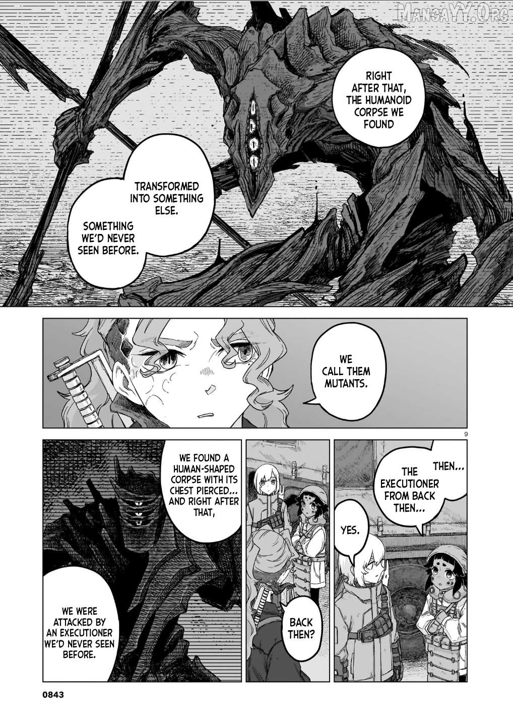 Usuzumi no Hate Chapter 41 - page 10