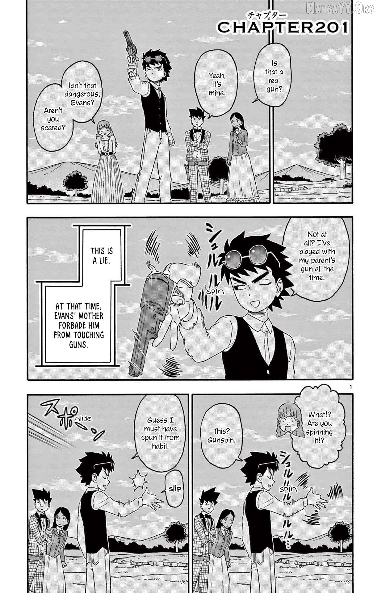 Sheriff Evans' Lies Chapter 201 - page 1