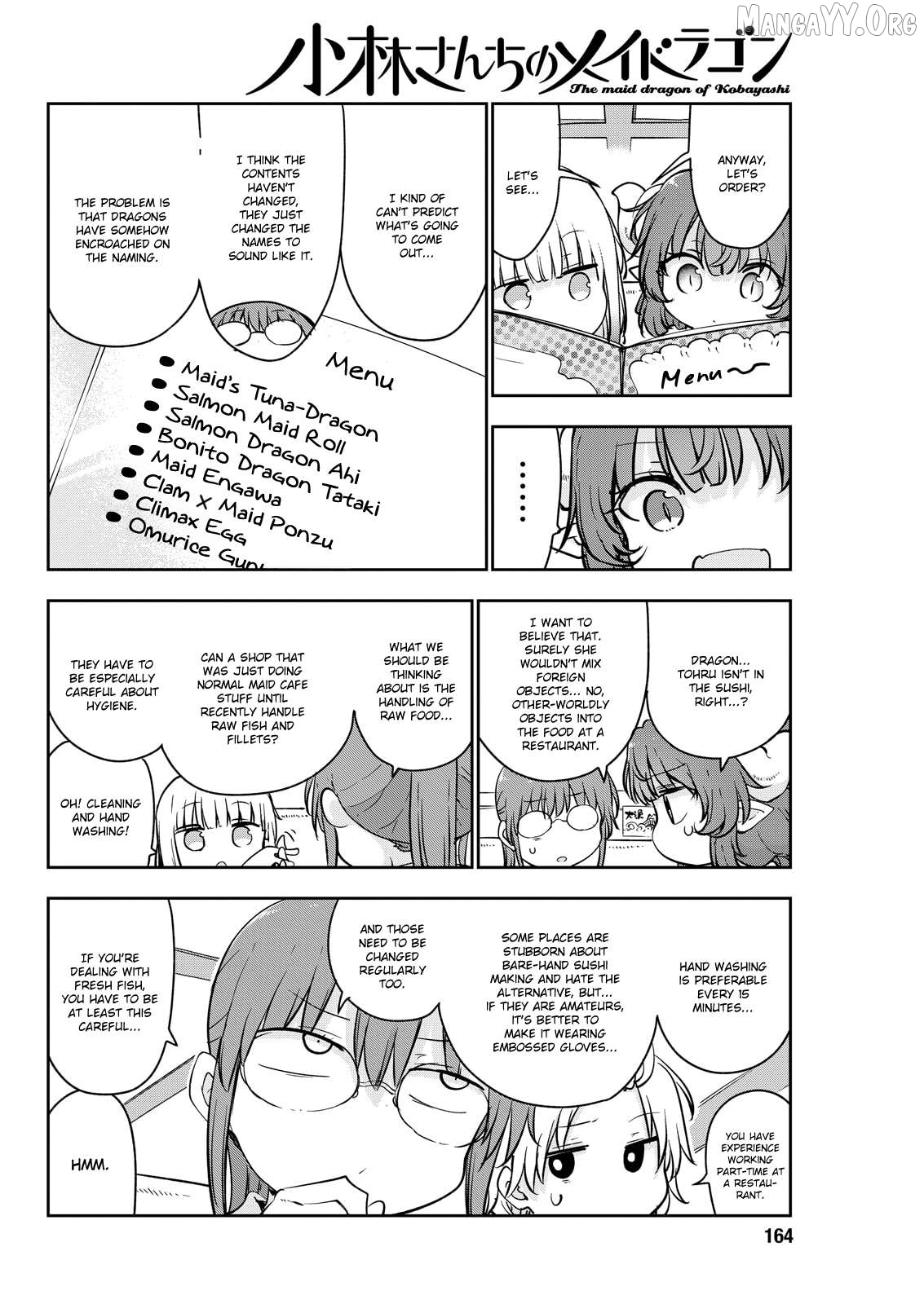 Kobayashi-San Chi No Maid Dragon Chapter 180 - page 4