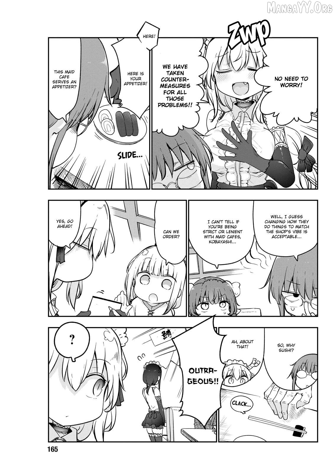 Kobayashi-San Chi No Maid Dragon Chapter 180 - page 5