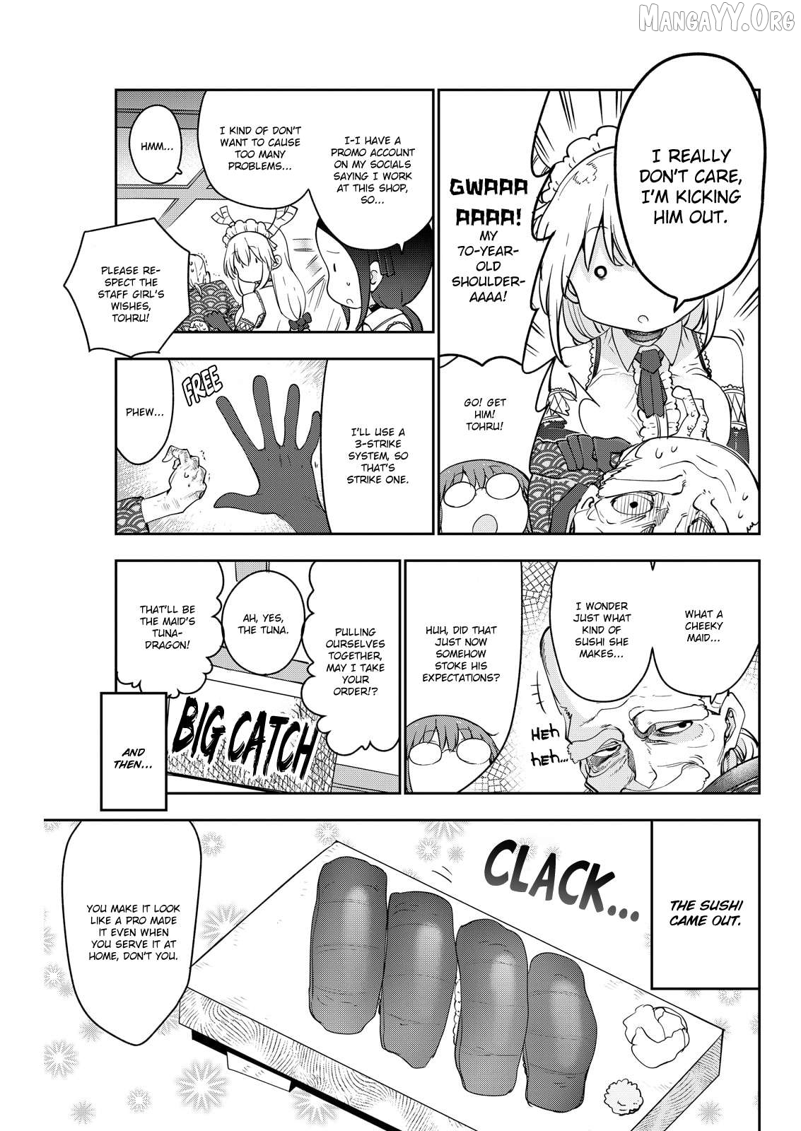 Kobayashi-San Chi No Maid Dragon Chapter 180 - page 7