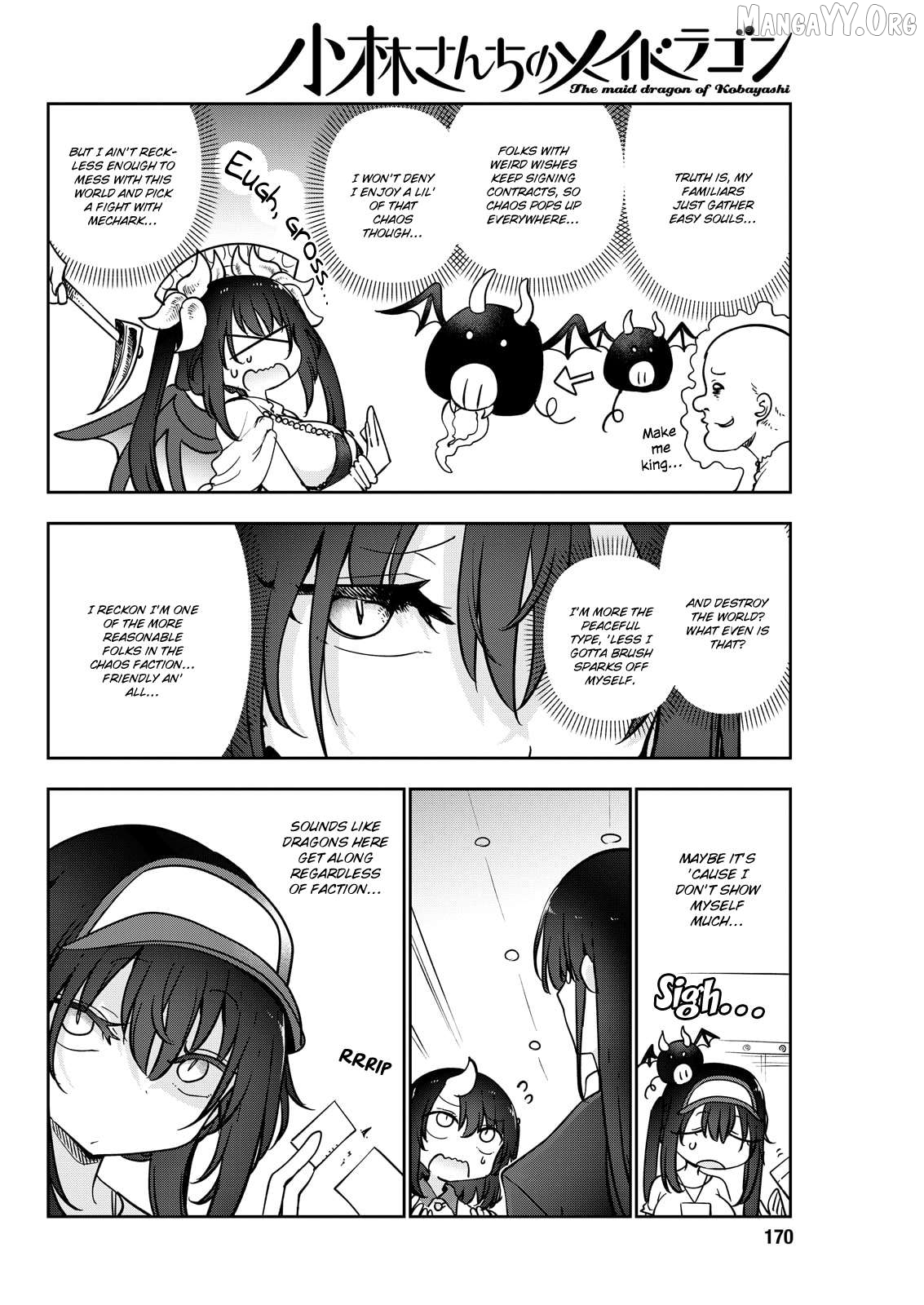 Kobayashi-San Chi No Maid Dragon Chapter 181 - page 7