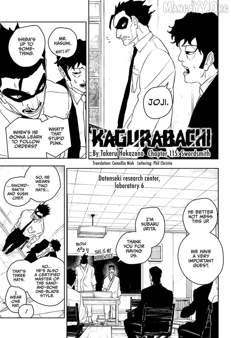 Kagurabachi - Manga Chapter 115 - page 1