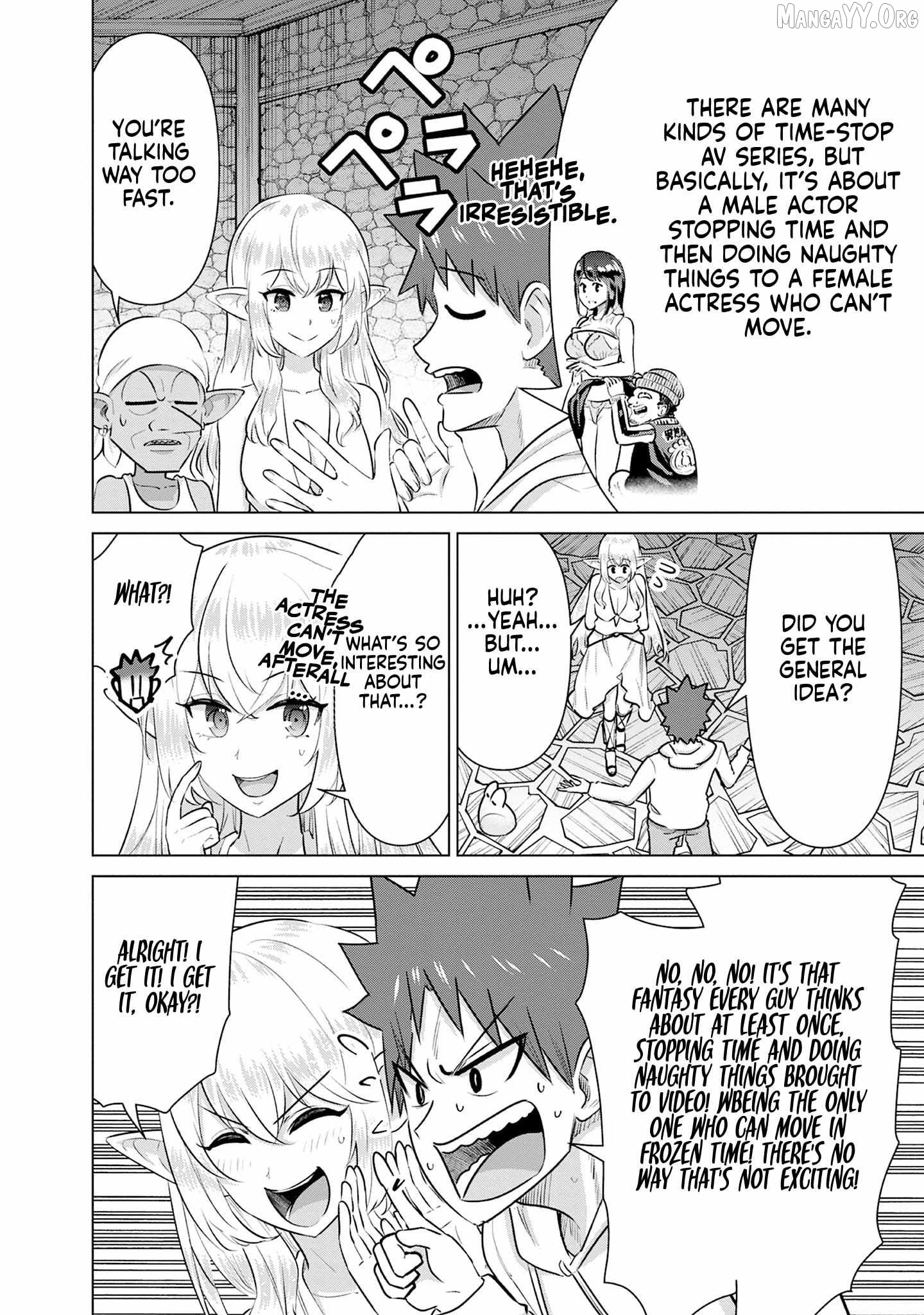 Isekai Pornstar ~Shiru danyuu ga isekai tensei shite ero chishiki furu katsuyo de musou danyuu ni naru hanashi ~ Chapter 43 - page 3