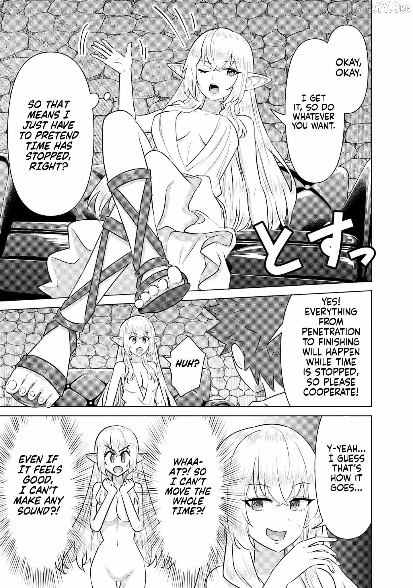 Isekai Pornstar ~Shiru danyuu ga isekai tensei shite ero chishiki furu katsuyo de musou danyuu ni naru hanashi ~ Chapter 43 - page 4