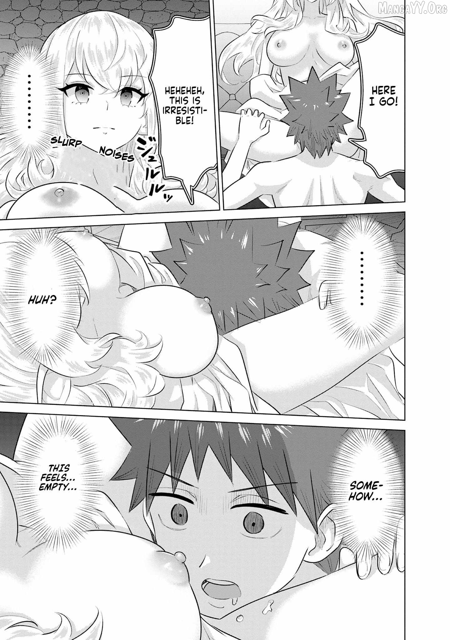 Isekai Pornstar ~Shiru danyuu ga isekai tensei shite ero chishiki furu katsuyo de musou danyuu ni naru hanashi ~ Chapter 44 - page 12