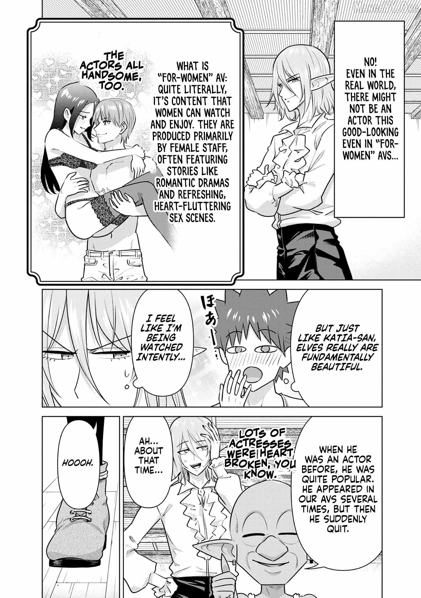 Isekai Pornstar ~Shiru danyuu ga isekai tensei shite ero chishiki furu katsuyo de musou danyuu ni naru hanashi ~ Chapter 46 - page 5