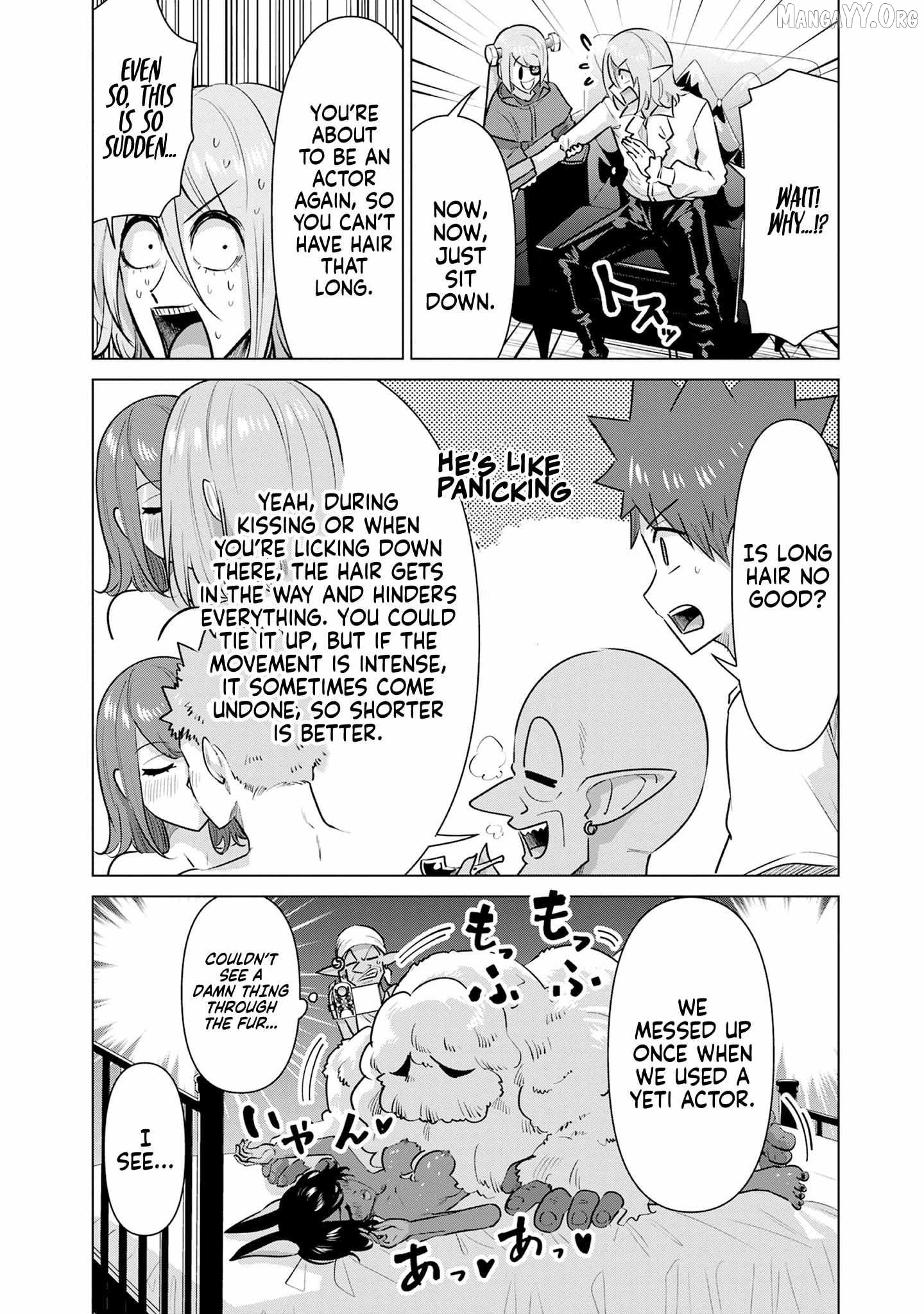 Isekai Pornstar ~Shiru danyuu ga isekai tensei shite ero chishiki furu katsuyo de musou danyuu ni naru hanashi ~ Chapter 46 - page 7