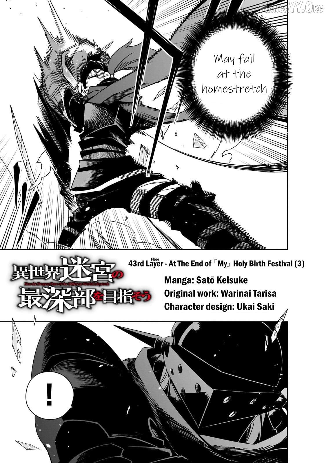 Isekai Meikyuu No Saishinbu O Mezasou Chapter 43 - page 3