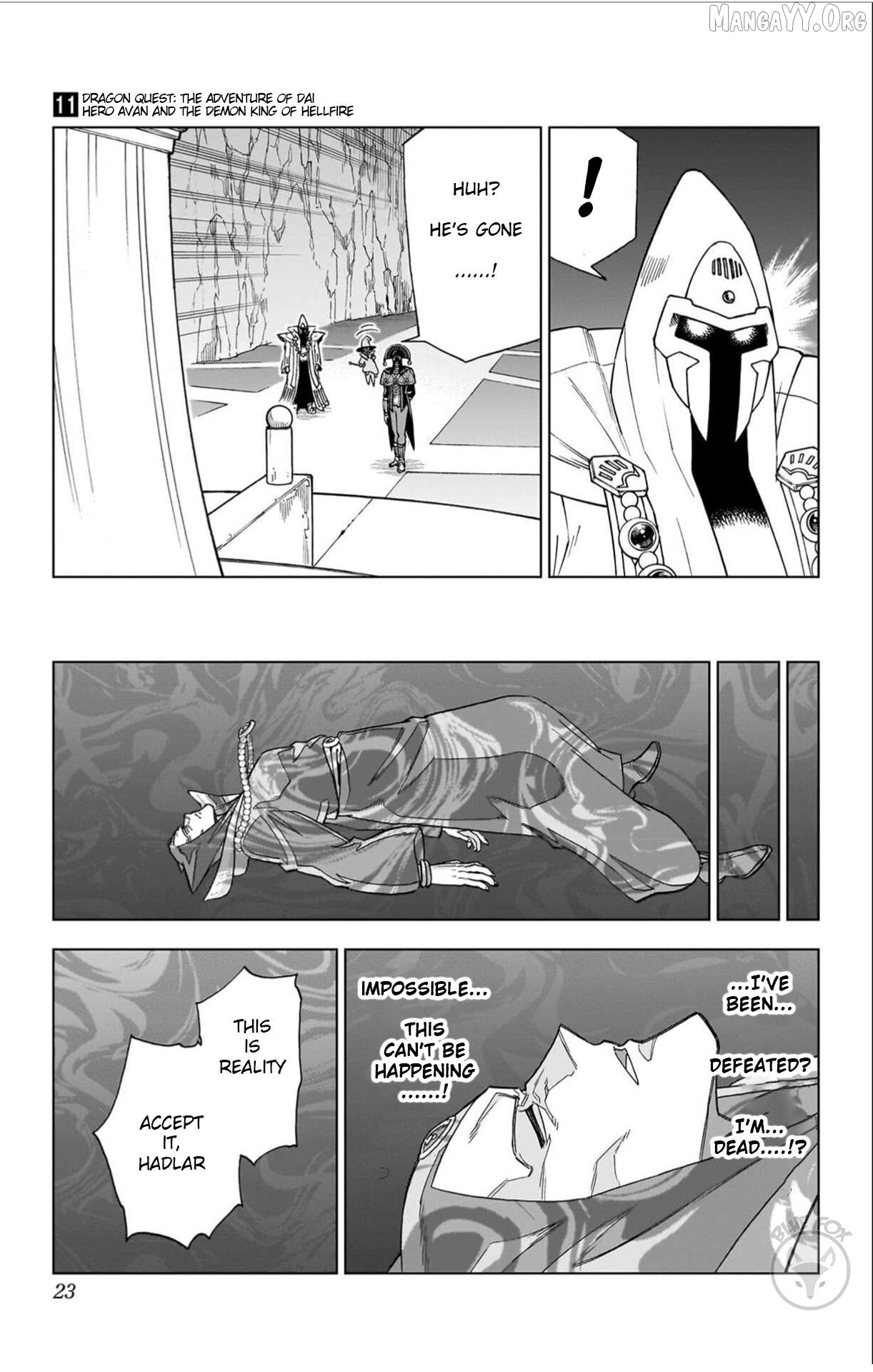 Dragon Quest The Great Adventure Of Dai – Avan The Brave And The Demon King Of Hellfire Chapter 41 - page 21