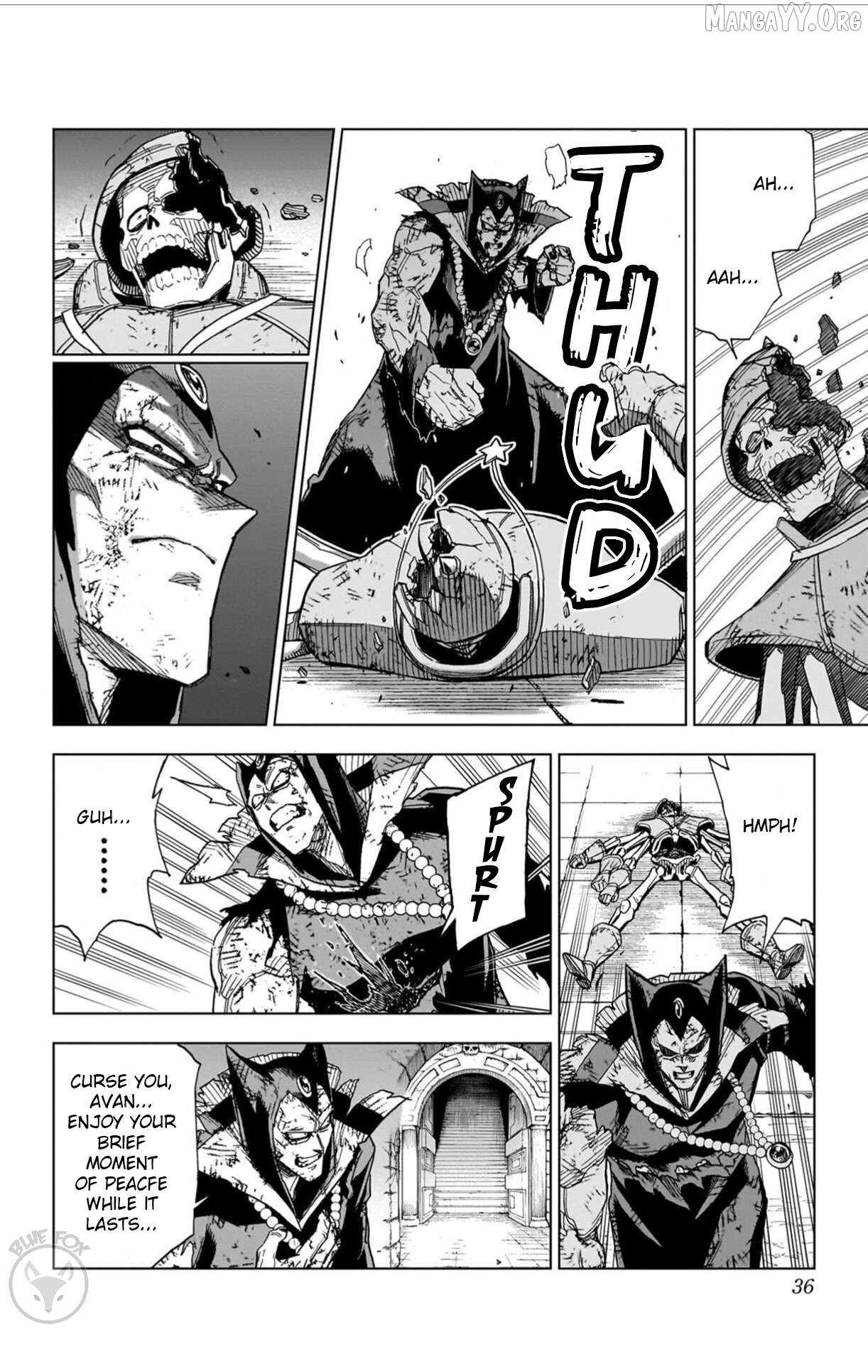 Dragon Quest The Great Adventure Of Dai – Avan The Brave And The Demon King Of Hellfire Chapter 41 - page 34