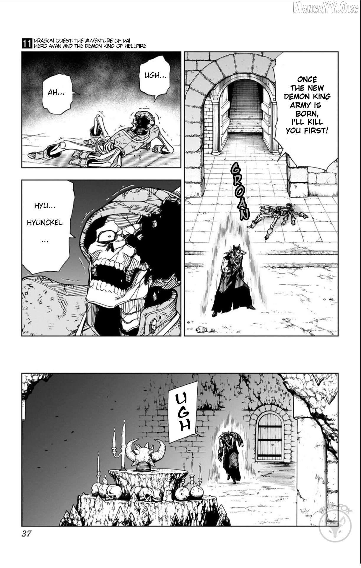 Dragon Quest The Great Adventure Of Dai – Avan The Brave And The Demon King Of Hellfire Chapter 41 - page 35