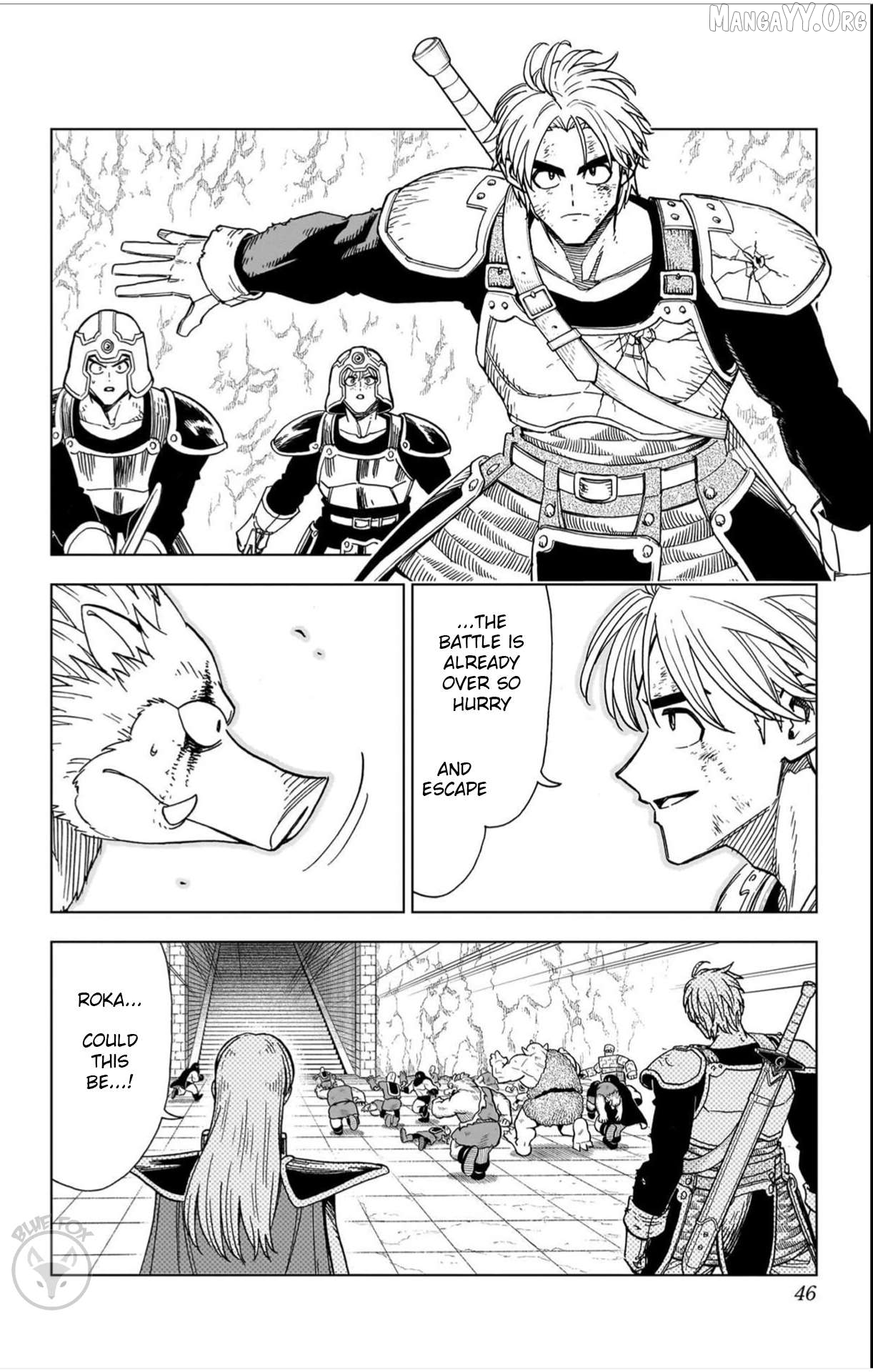 Dragon Quest The Great Adventure Of Dai – Avan The Brave And The Demon King Of Hellfire Chapter 41 - page 44