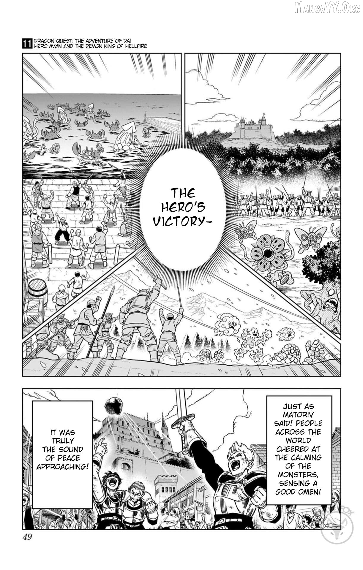 Dragon Quest The Great Adventure Of Dai – Avan The Brave And The Demon King Of Hellfire Chapter 41 - page 47