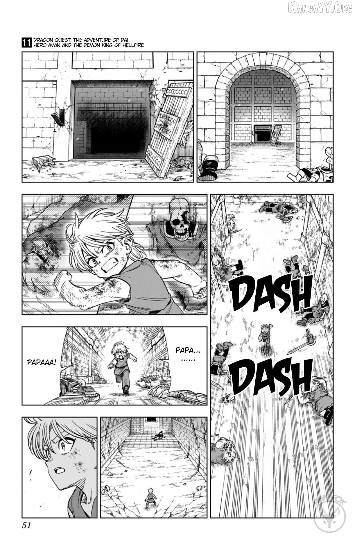 Dragon Quest The Great Adventure Of Dai – Avan The Brave And The Demon King Of Hellfire Chapter 41 - page 49