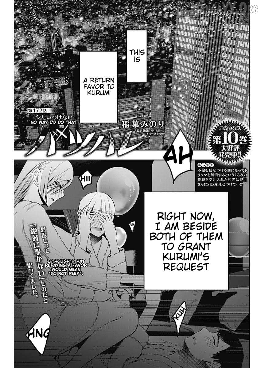 Batsu Hare Chapter 172 - page 1