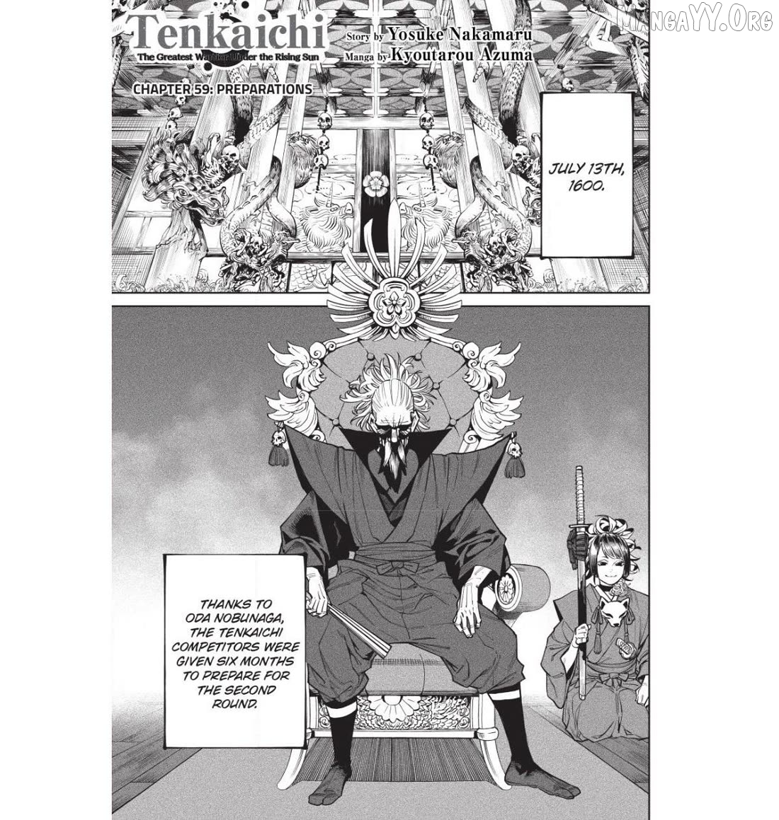 Tenkaichi: Nihon Saikyou Bugeisha Ketteisen Chapter 59 - page 1