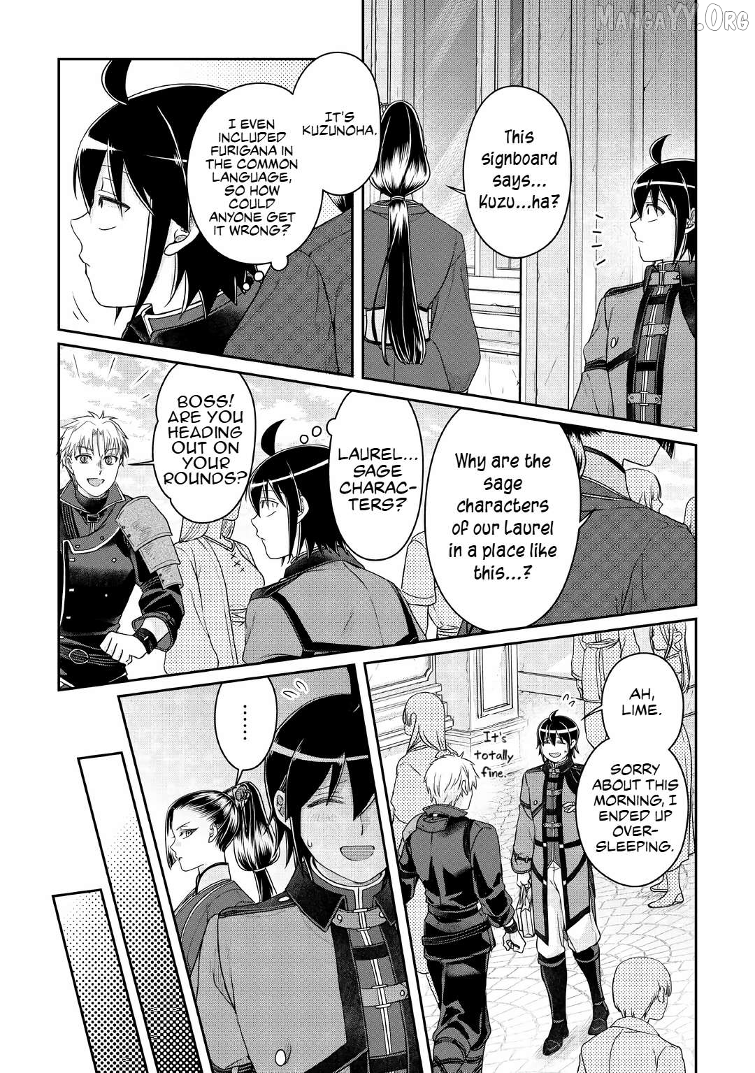 Tsuki ga Michibiku Isekai Douchuu Chapter 116 - page 7
