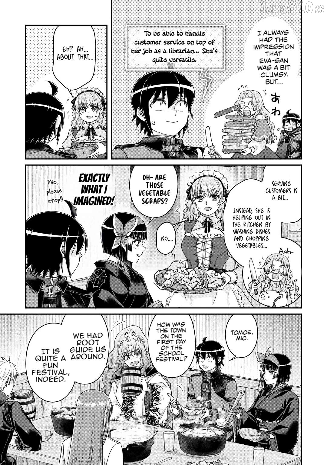 Tsuki ga Michibiku Isekai Douchuu Chapter 116 - page 9