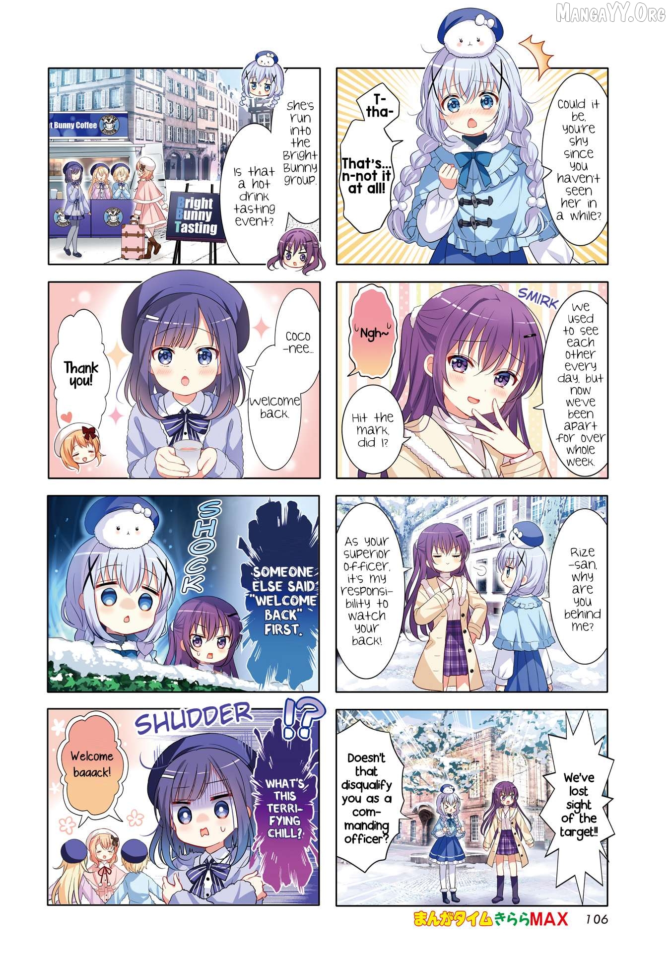 Gochuumon wa Usagi Desu ka? Chapter 185 - page 2