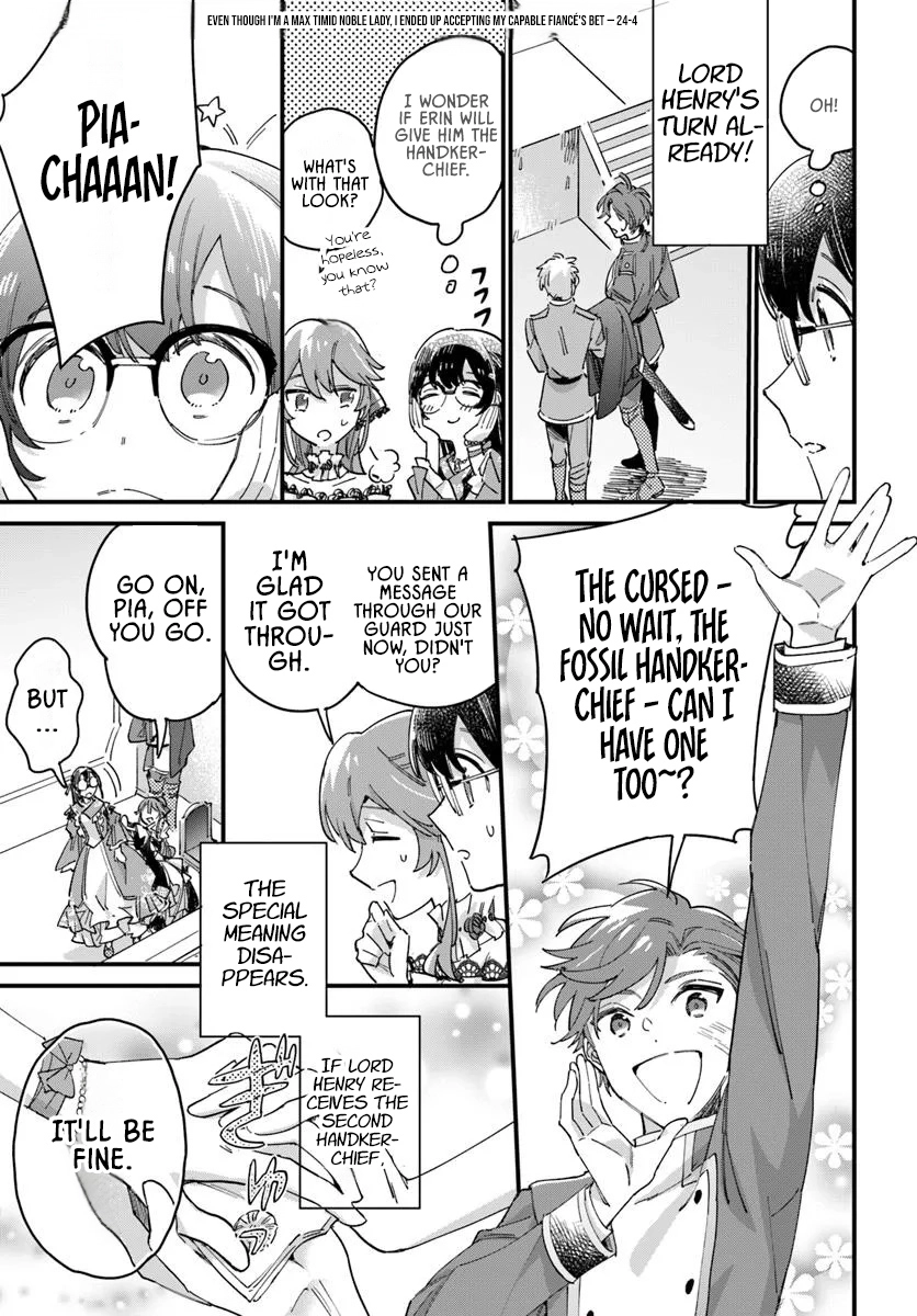 Even Though I'm a Super Timid Noble Girl, I Accepted the Bet From My Cunning Fiancé! Chapter 24 - page 21