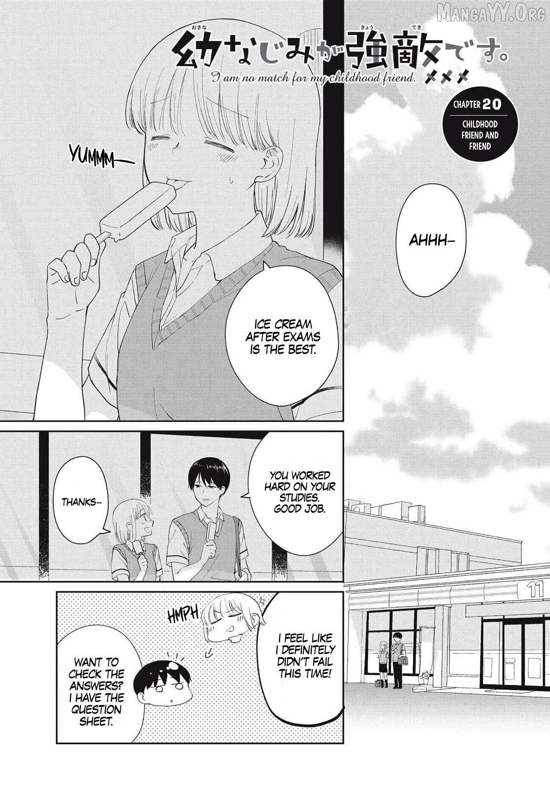 I Am No Match For My Childhood Friend. Chapter 20 - page 2