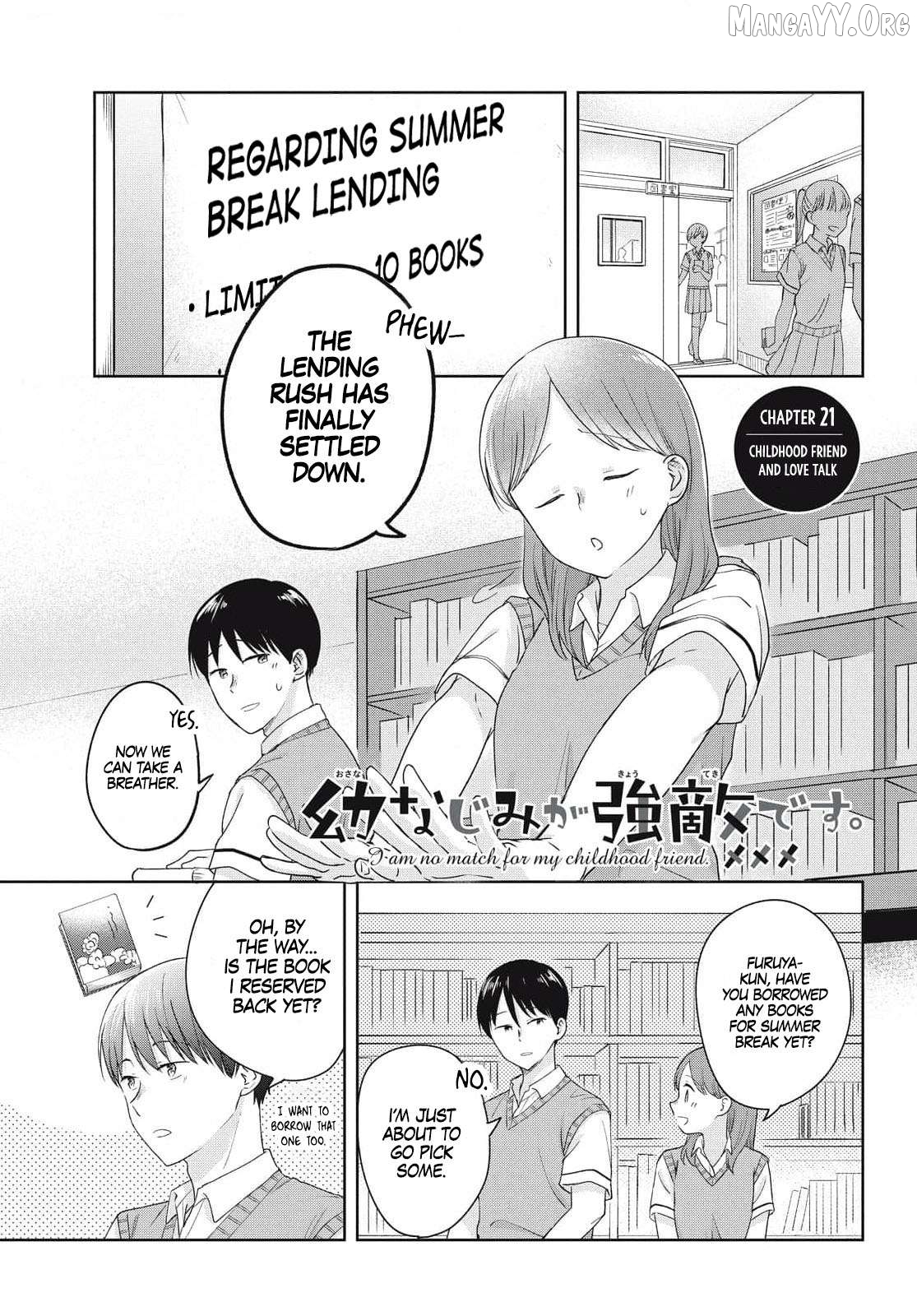 I Am No Match For My Childhood Friend. Chapter 21 - page 2