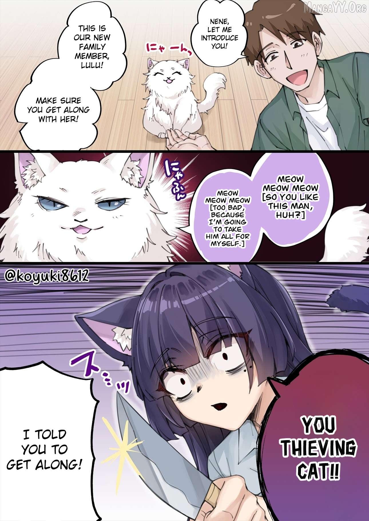 The Yandere Pet Cat Is Overly Domineering Chapter 28 - page 1