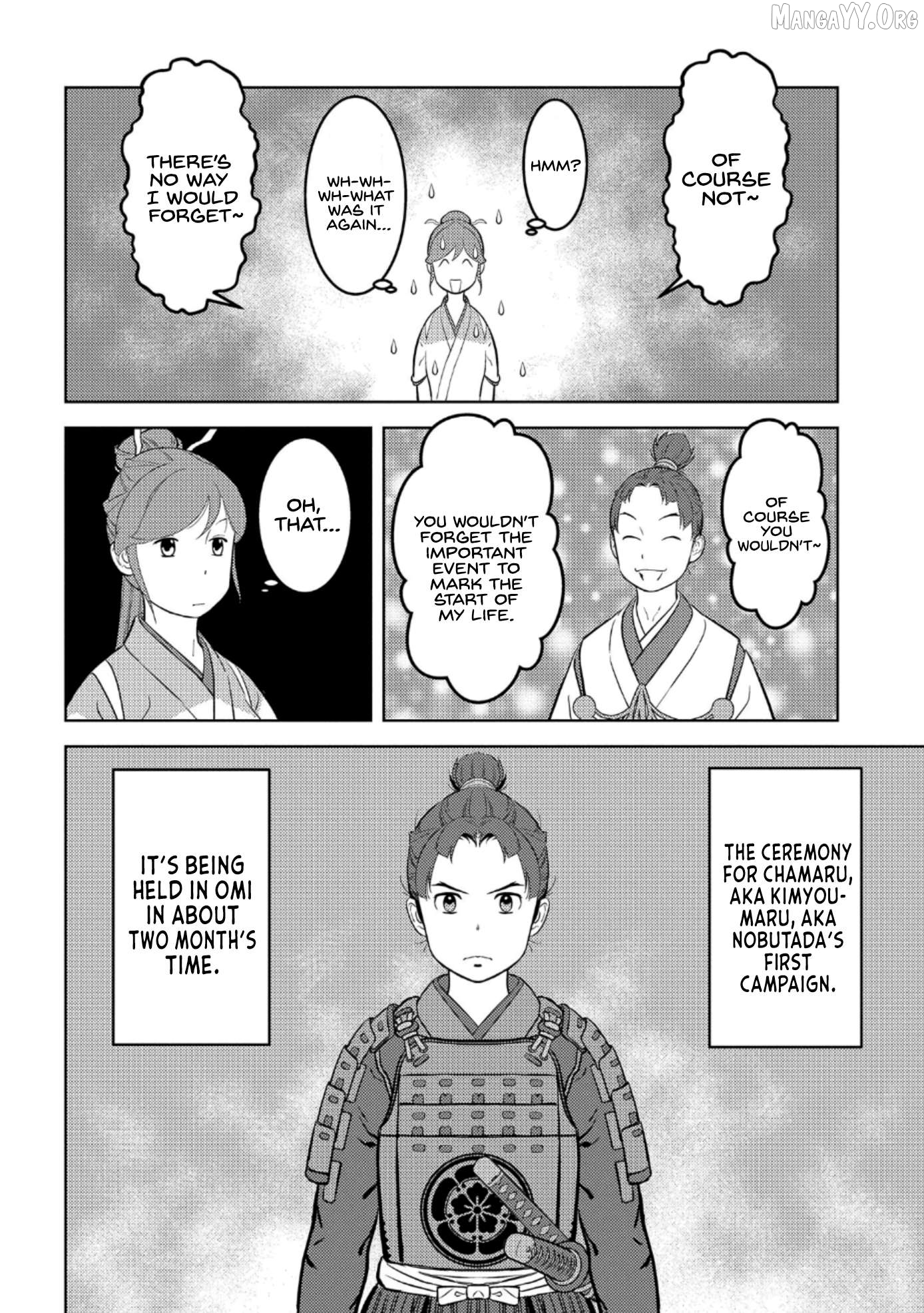 Sengoku Komachi Kurou Tan! Chapter 73 - page 7