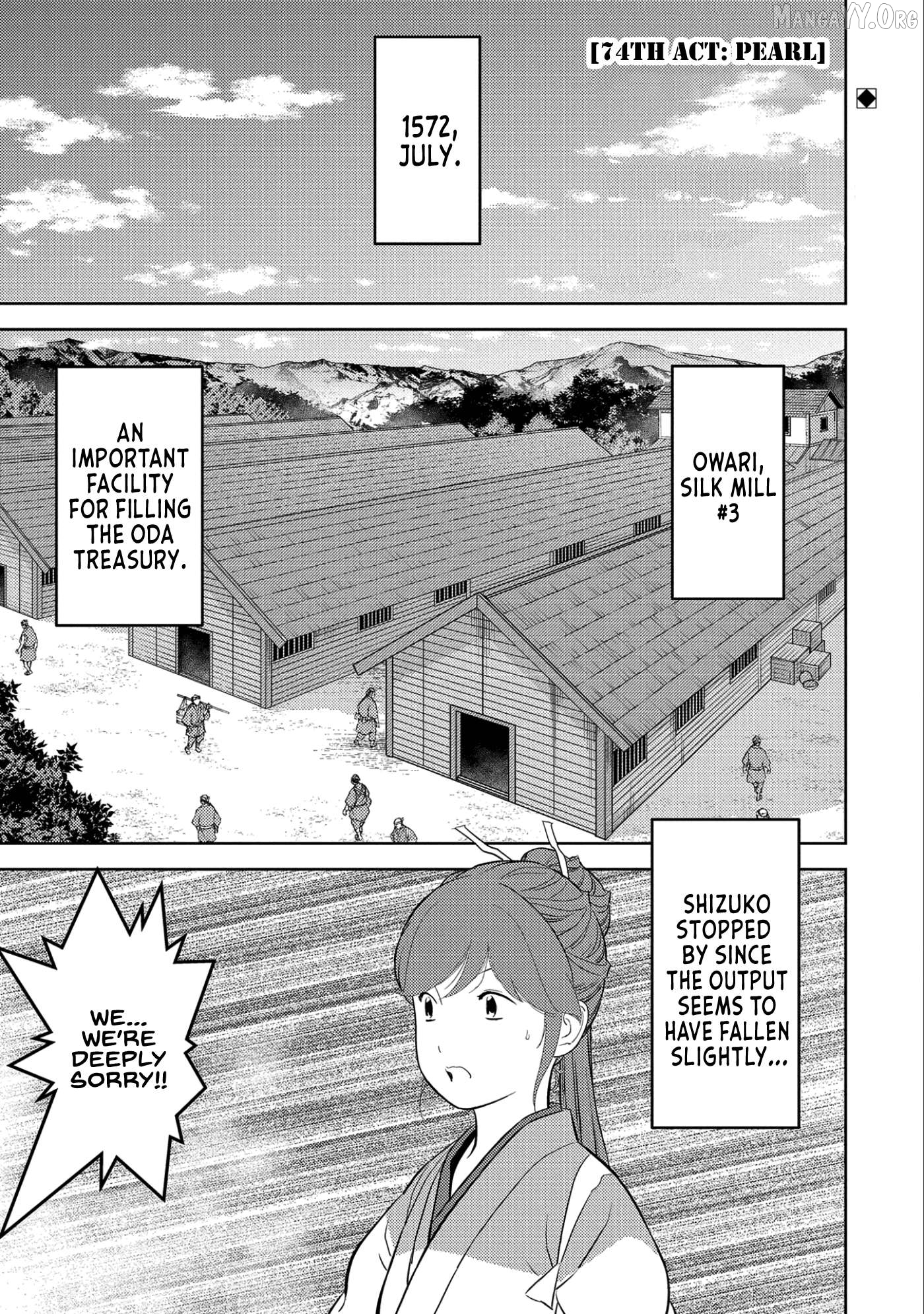 Sengoku Komachi Kurou Tan! Chapter 74 - page 2