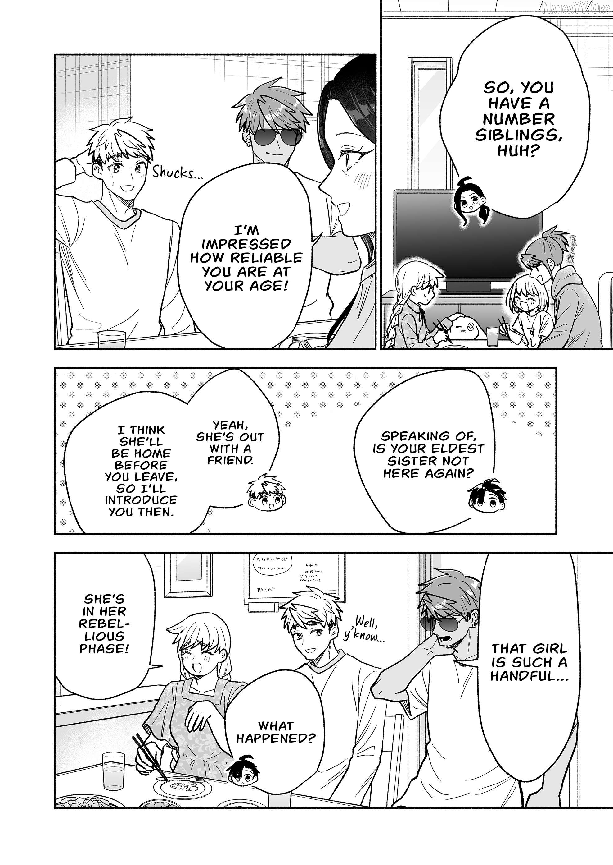 A Cool Girl And A 12Cm Promise Chapter 58 - page 4