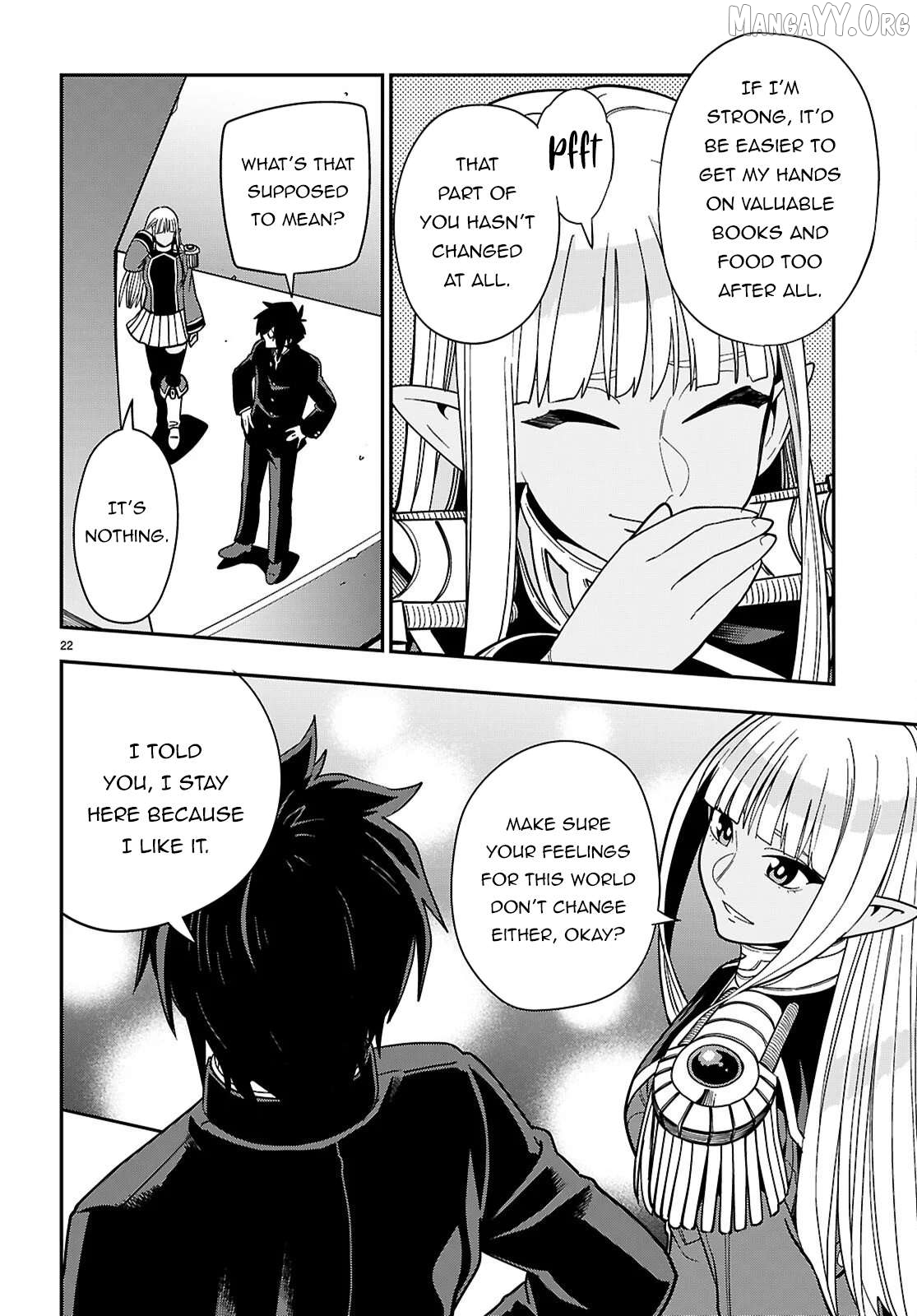 Konjiki no Moji Tsukai - Yuusha Yonin ni Makikomareta Unique Cheat Chapter 127 - page 23