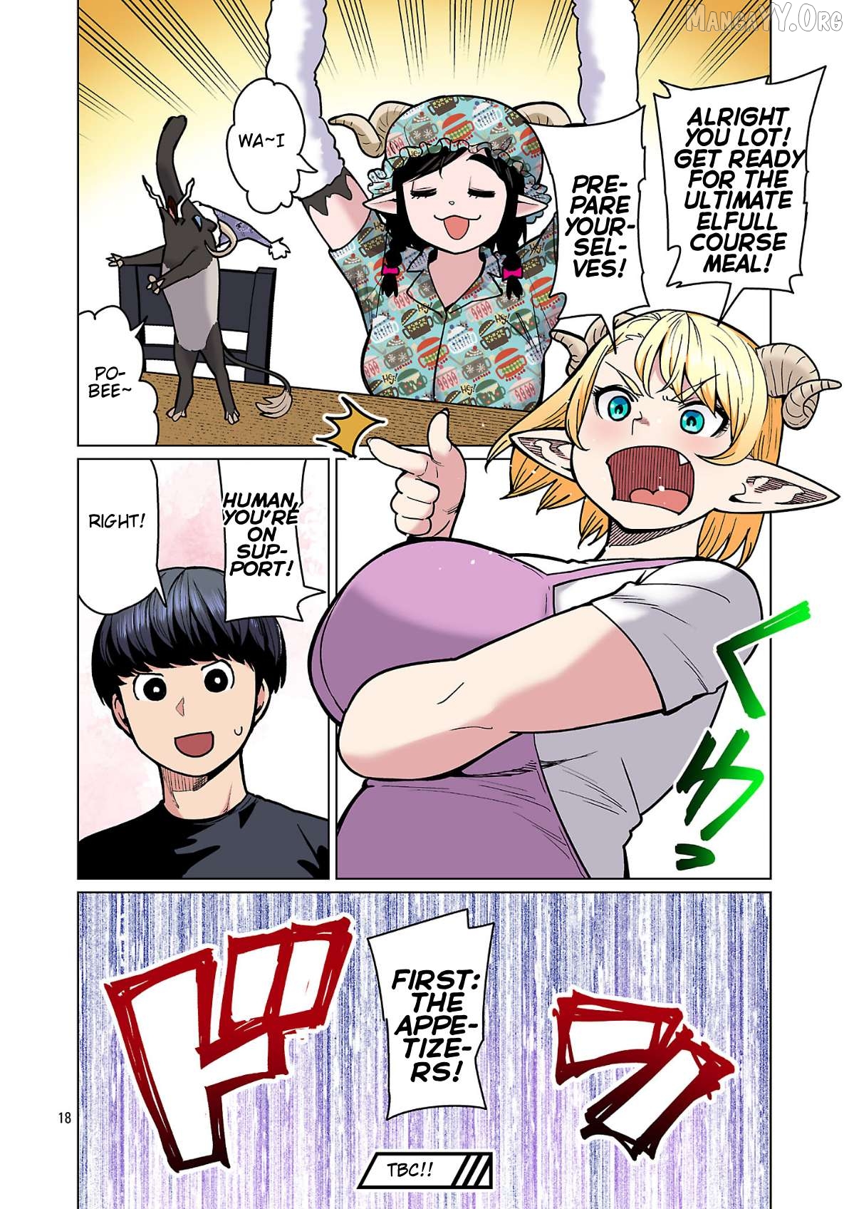 Shin Elf-san wa Yaserarenai. Chapter 29 - page 20