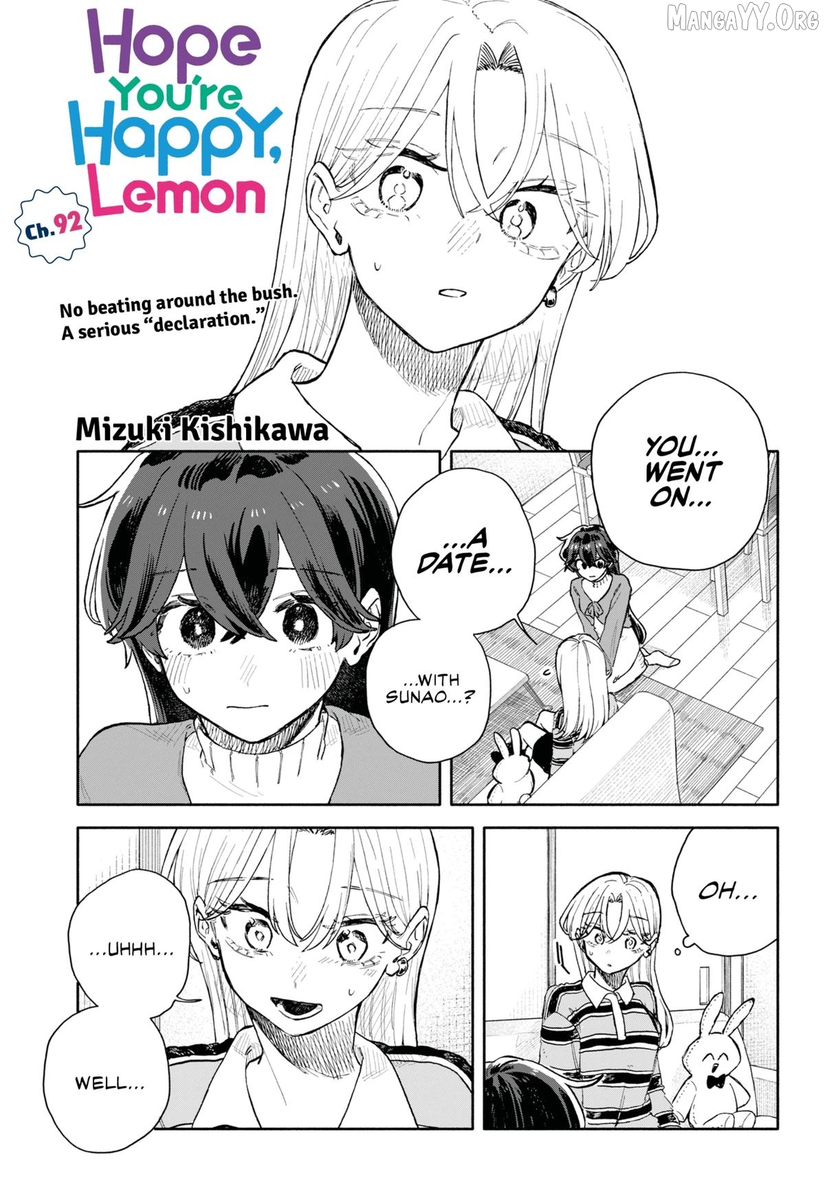 Hope You're Happy, Lemon Chapter 92 - page 1