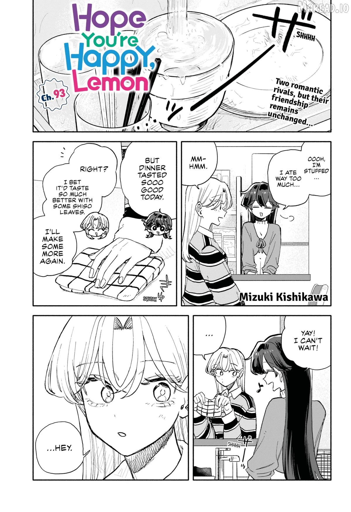 Hope You're Happy, Lemon Chapter 93 - page 1