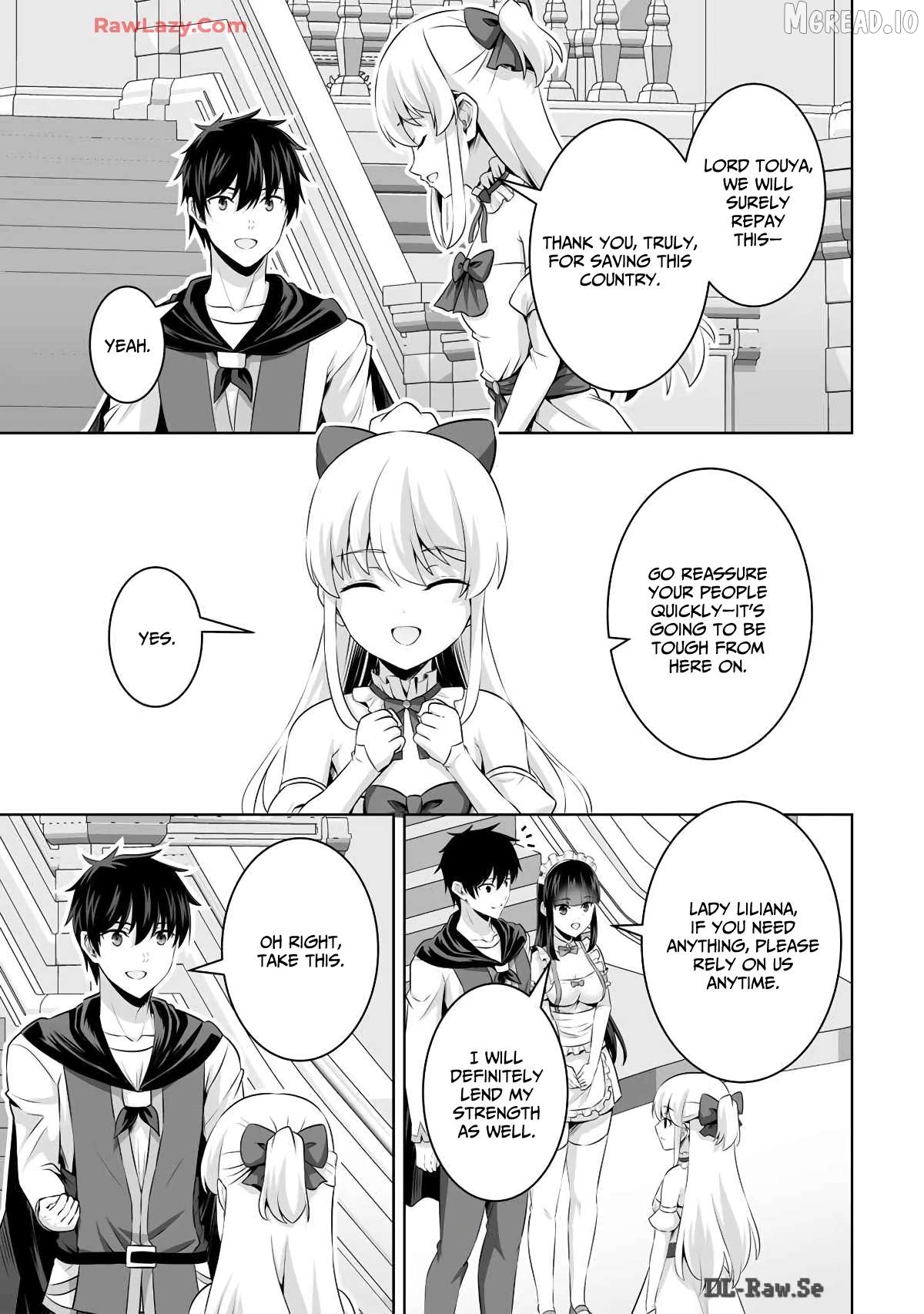 Kami no Techigai de Shindara Zumi de Isekai ni Hourikomare Mashita Chapter 47 - page 12