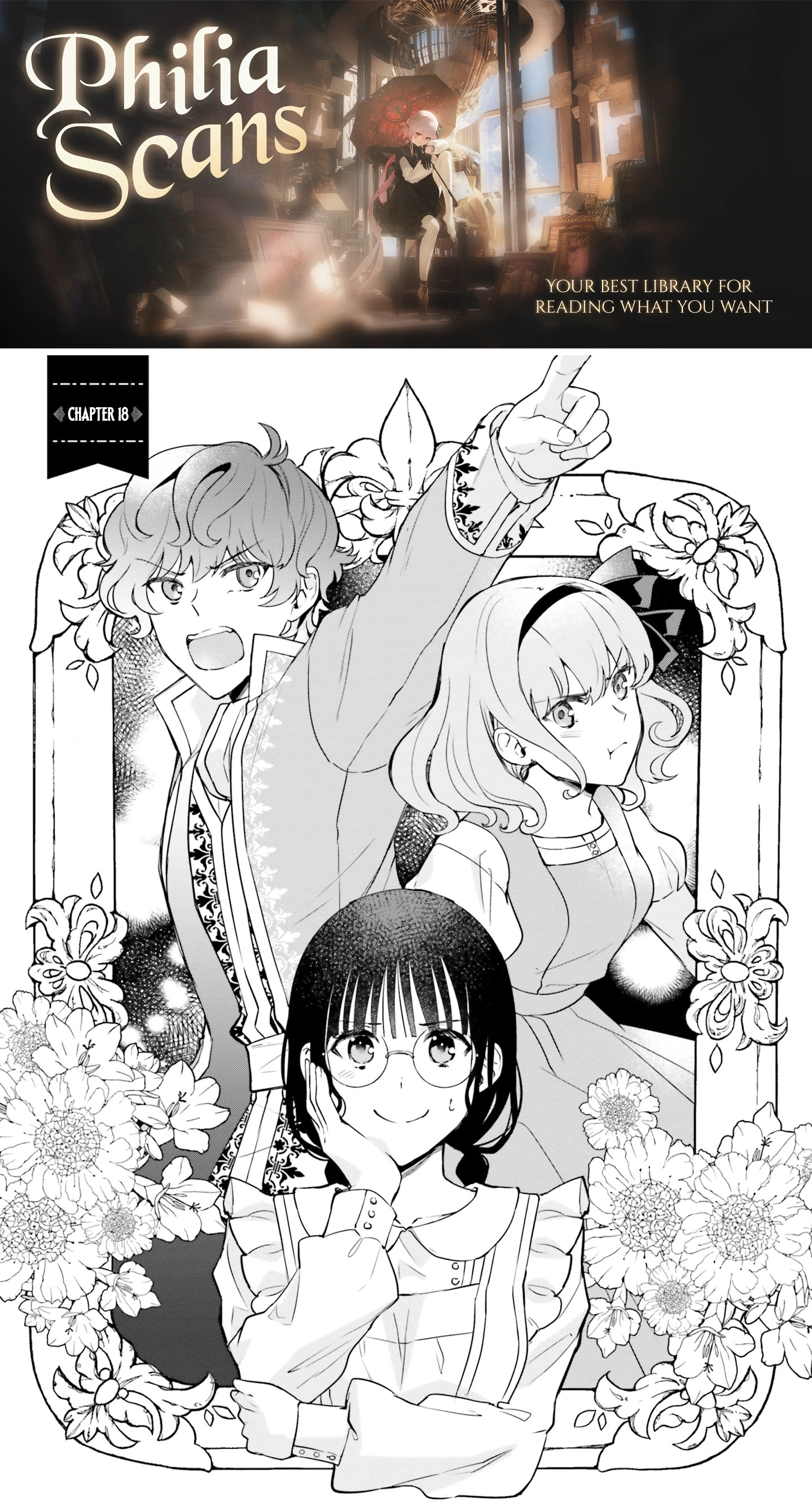 Since I became a decoration queen, I decided to go to work secretly- I'm not lonely sleeping alone because there is a rabbit!~ Chapter 18 - page 1