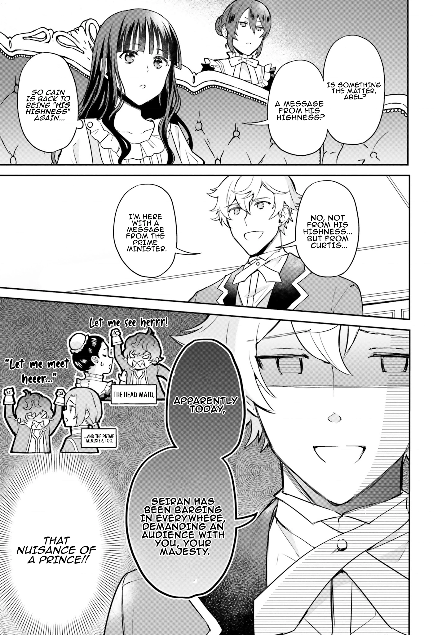 Since I became a decoration queen, I decided to go to work secretly- I'm not lonely sleeping alone because there is a rabbit!~ Chapter 18 - page 23