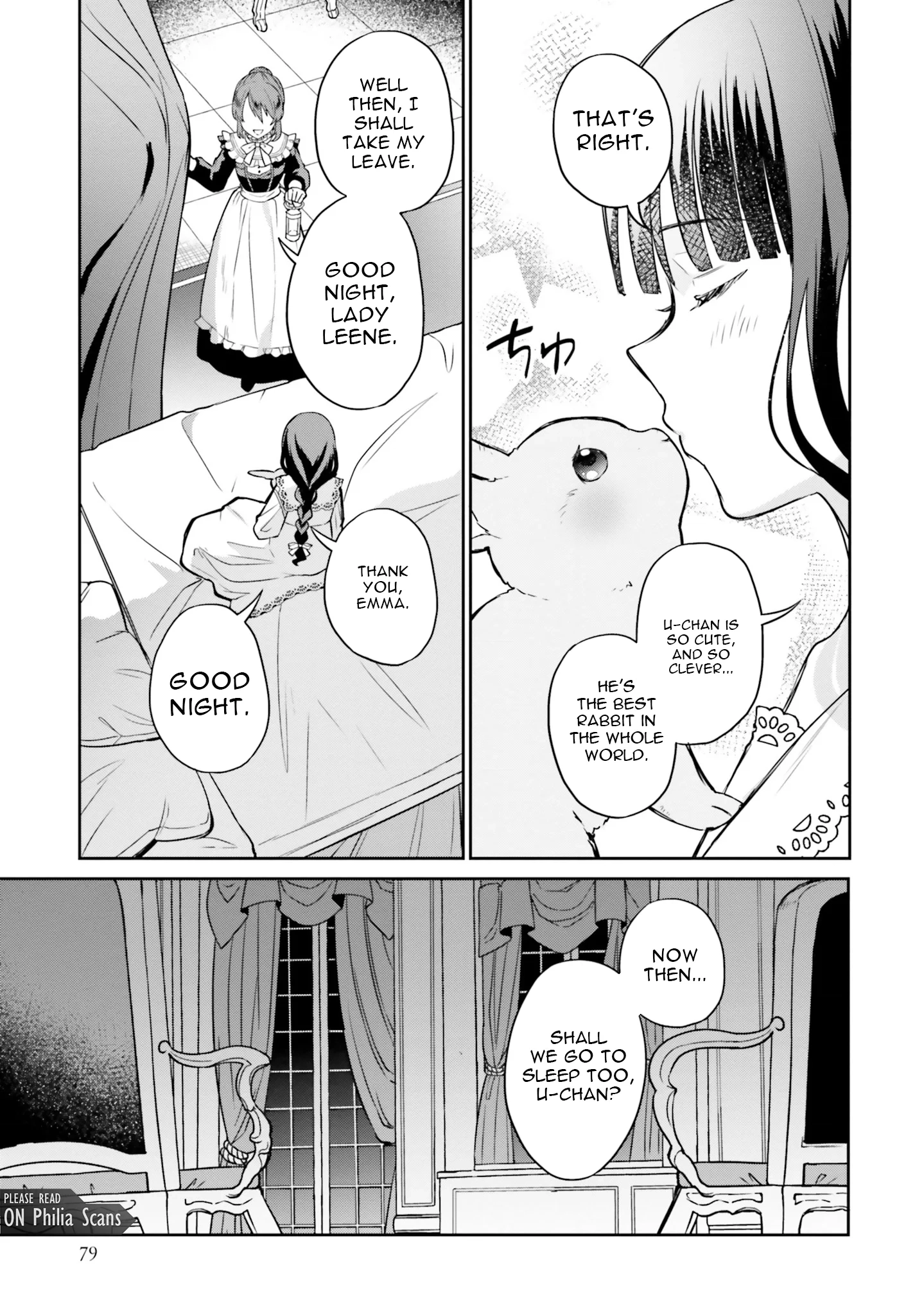 Since I became a decoration queen, I decided to go to work secretly- I'm not lonely sleeping alone because there is a rabbit!~ Chapter 19 - page 26