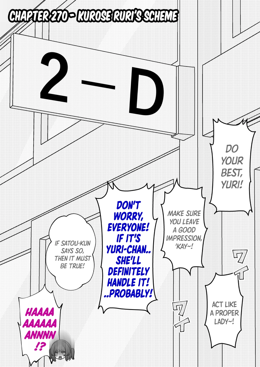 A Parallel World With A 1:39 Male To Female Ratio Is Unexpectedly Normal Chapter 270 - page 1