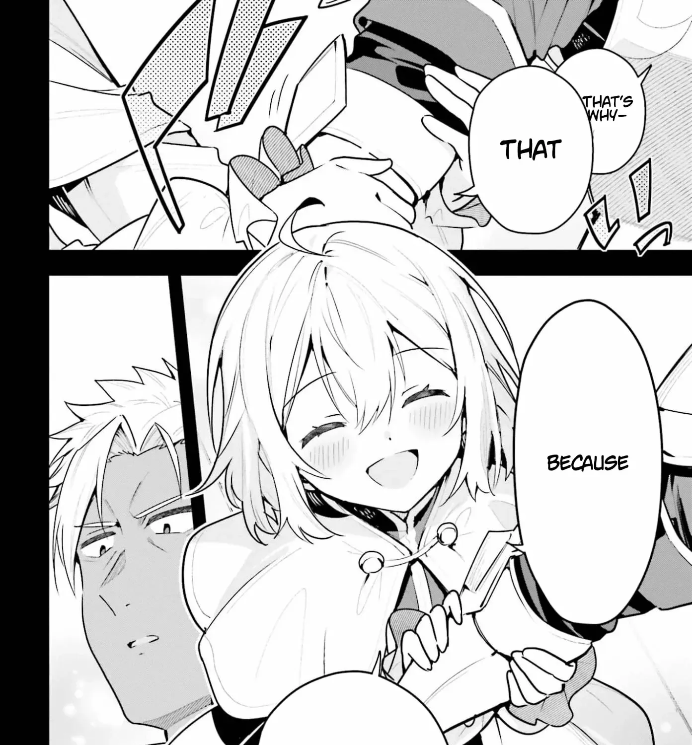 I’m the guild receptionist, but since I don’t want to work overtime, I think I’ll just solo the boss Chapter 47.2 - page 6