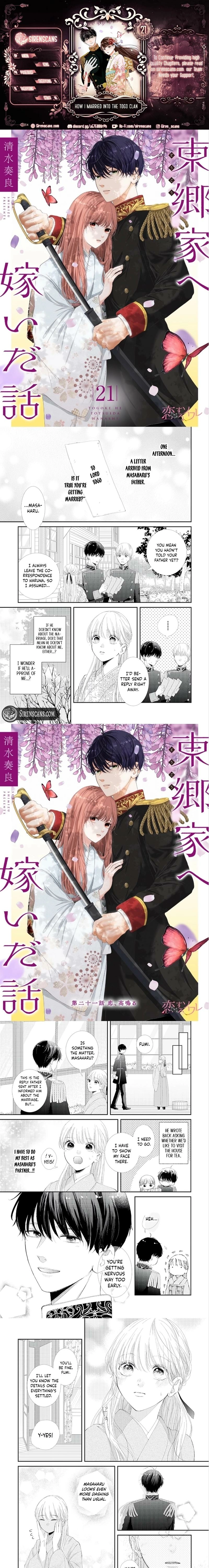 How I Married Into the Togo Clan Chapter 21 - page 1