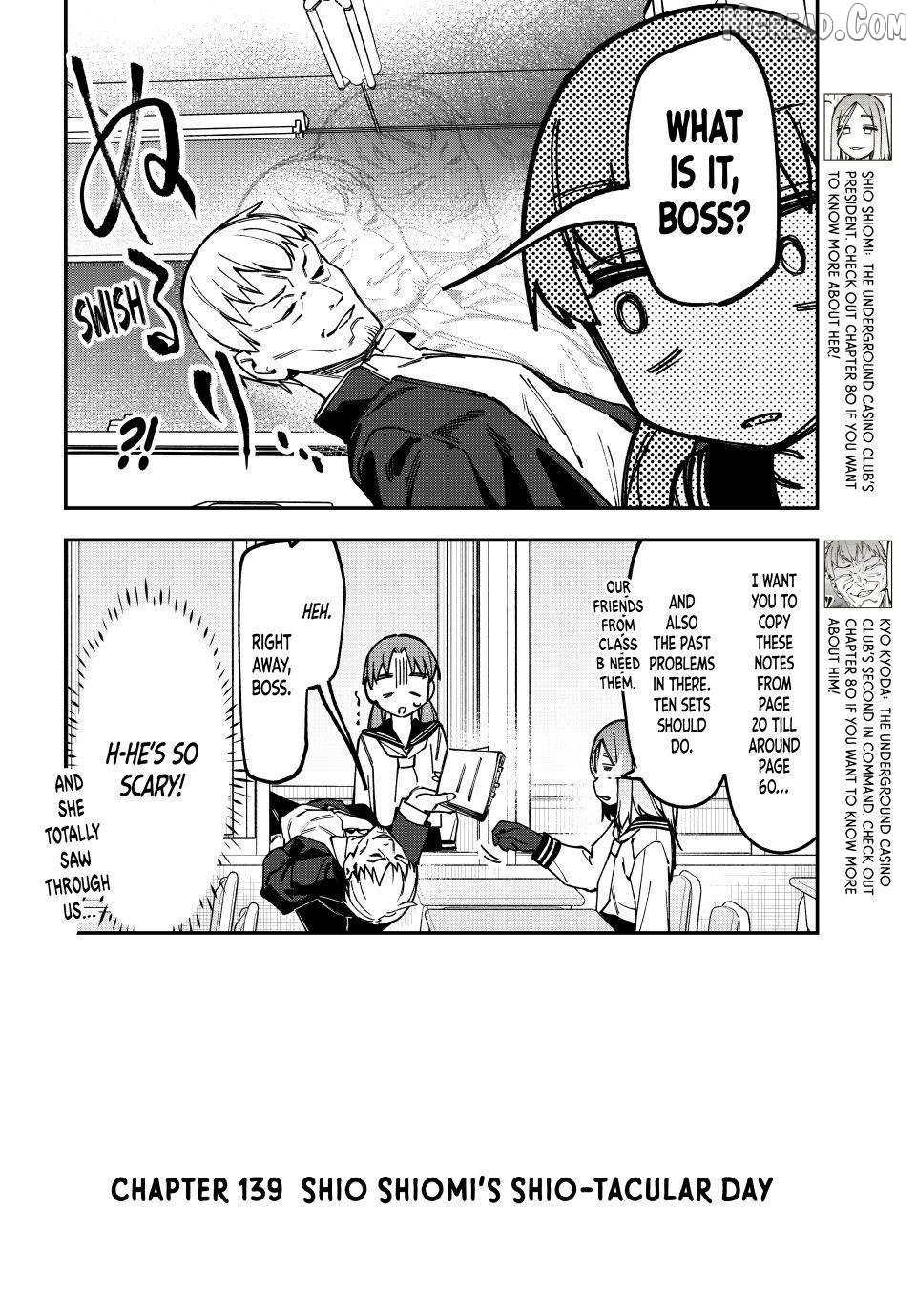 Seitokai Ni Mo Ana Wa Aru! Chapter 139 - page 2