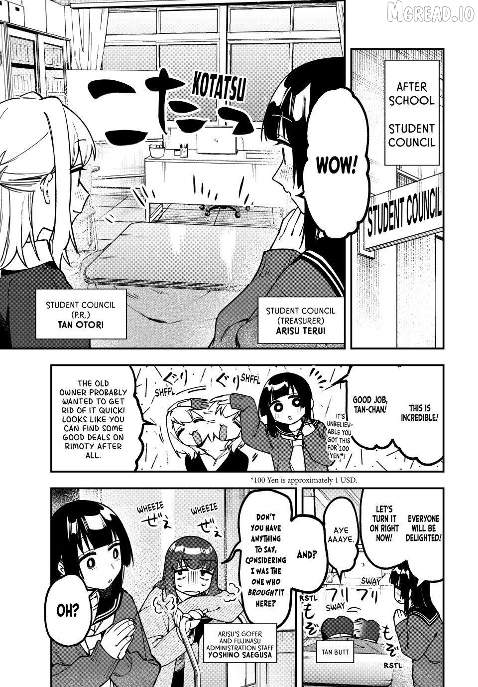 Seitokai Ni Mo Ana Wa Aru! Chapter 163 - page 1