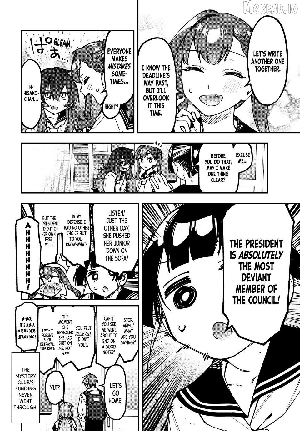 Seitokai Ni Mo Ana Wa Aru! Chapter 144 - page 8