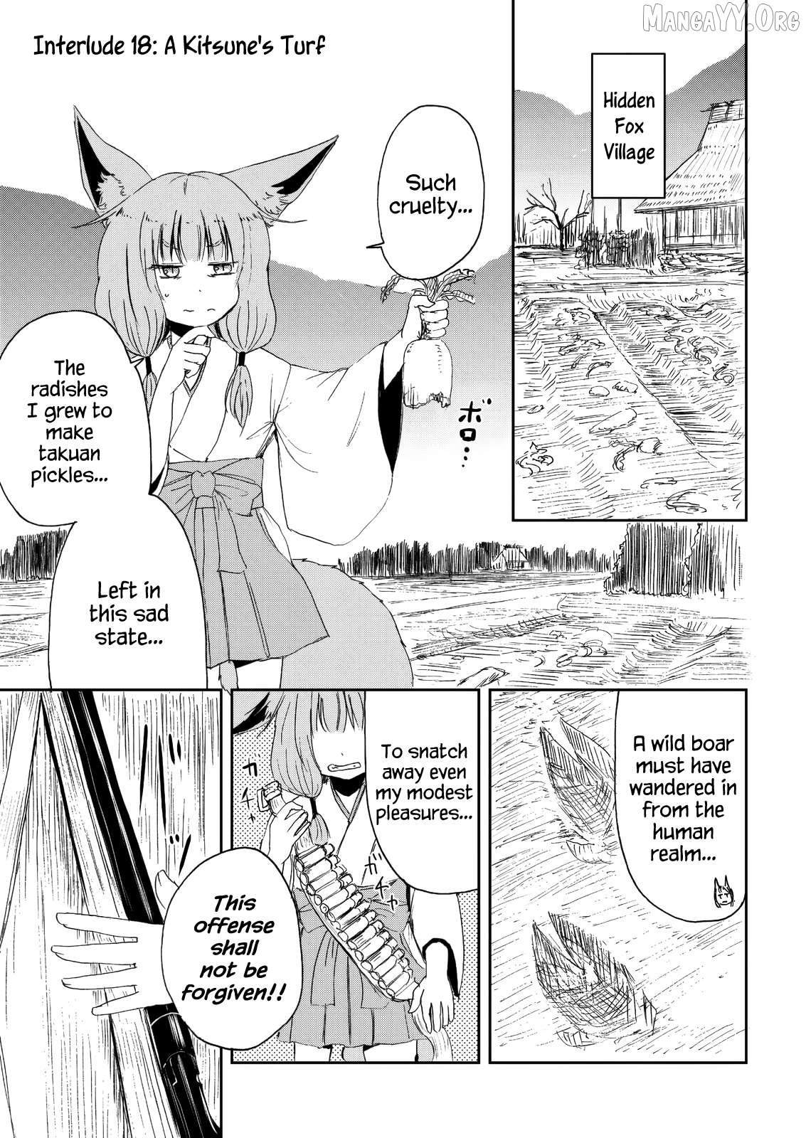 Kitsune No Oyome-Chan Chapter 31.5 - page 3
