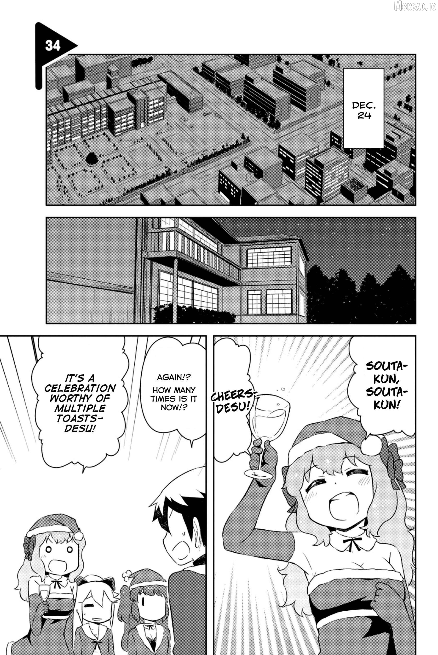Kanojo ga Flag o Oraretara Chapter 34 - page 2
