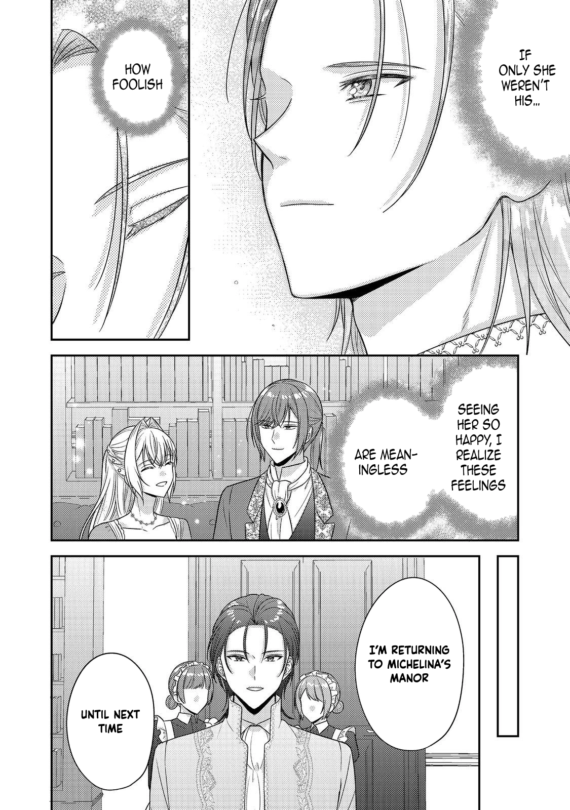 The Villainess Who Can Read Minds Is Playing With Her Puppy-Like Prince Today Too Chapter 24 - page 24