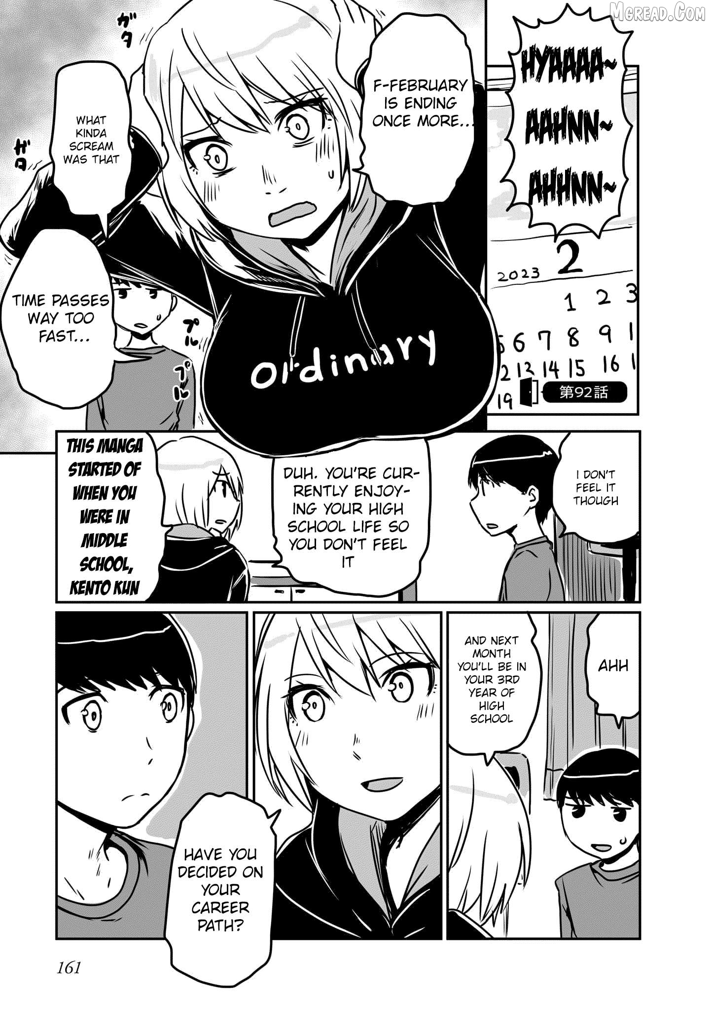 Otonari No Oneesan Ni Arekore Sareru Manga Chapter 92 - page 2